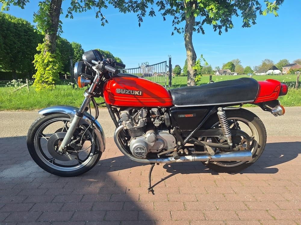 Suzuki GS 550 oldtimer motor motorfiets 1978 met papieren, Motoren