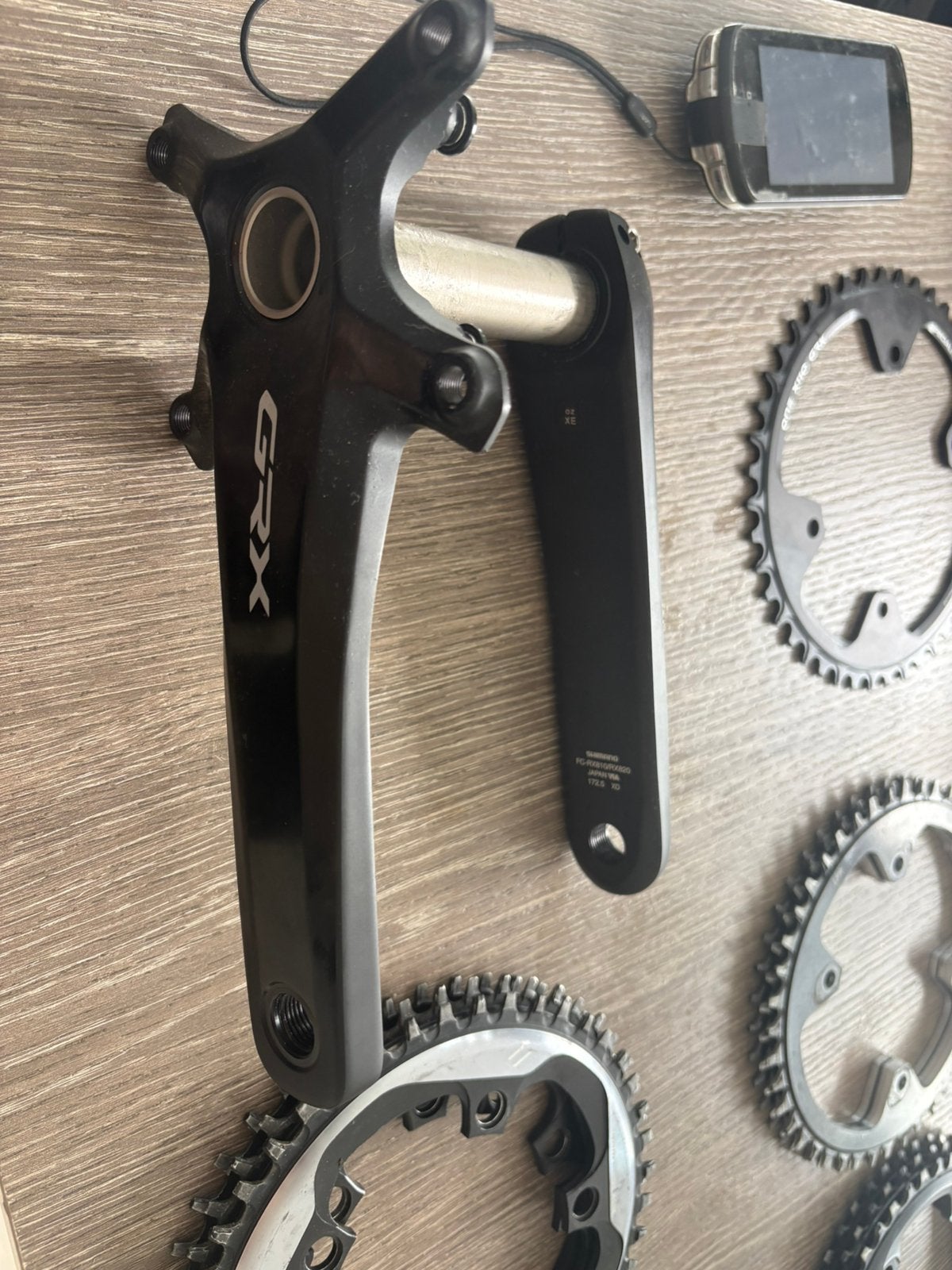 Grx crank 172,5, Fietsen en Brommers, Fietsonderdelen, Ophalen of Verzenden, Zo goed als nieuw