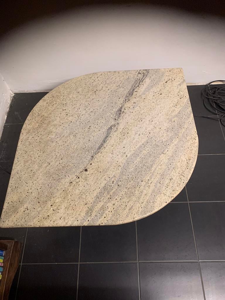 Salontafels Bianco sardo graniet, Huis en Inrichting, Tafels | Salontafels, Overige materialen, 50 tot 100 cm, Zo goed als nieuw