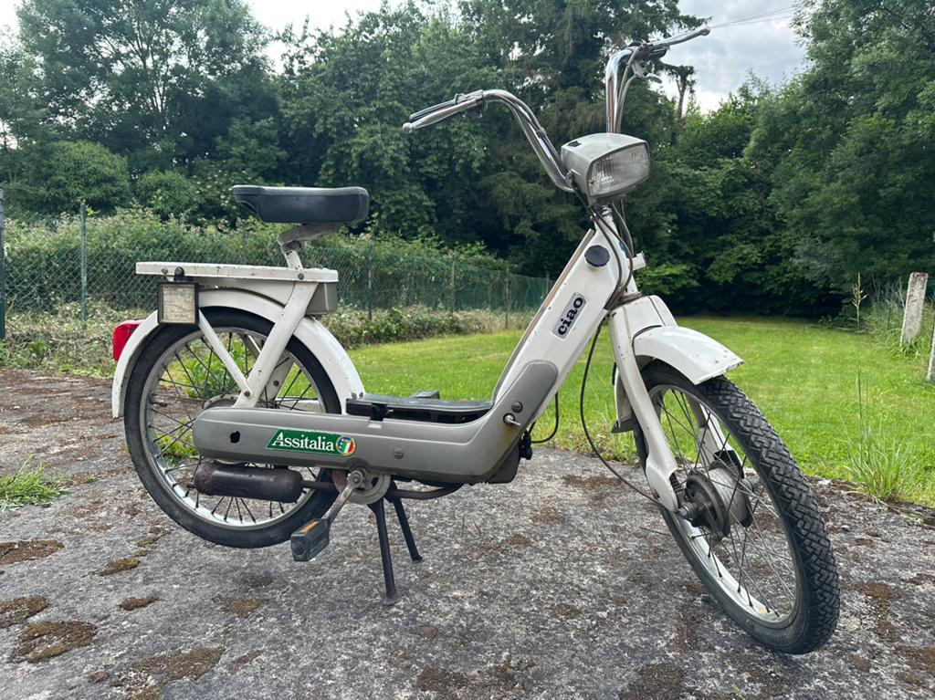 Piaggio C7 Guidon en V , ciao c7 blanc, Boxer 2, Fietsen en Brommers, Brommers | Vespa, Zo goed als nieuw, Ciao, Ophalen