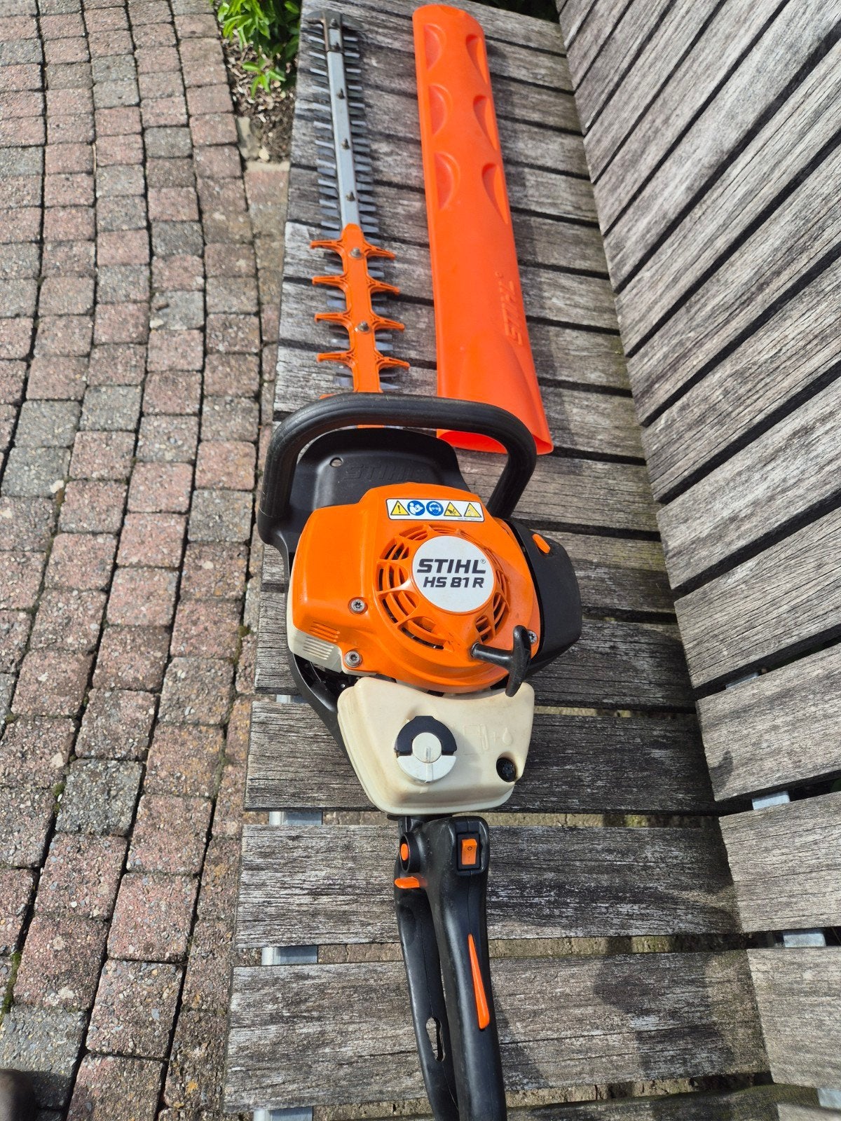 Stihl HS 81 R professionele heggenschaar 75 cm blad, Tuin en Terras, Ophalen, Gebruikt, Benzine, Stilh