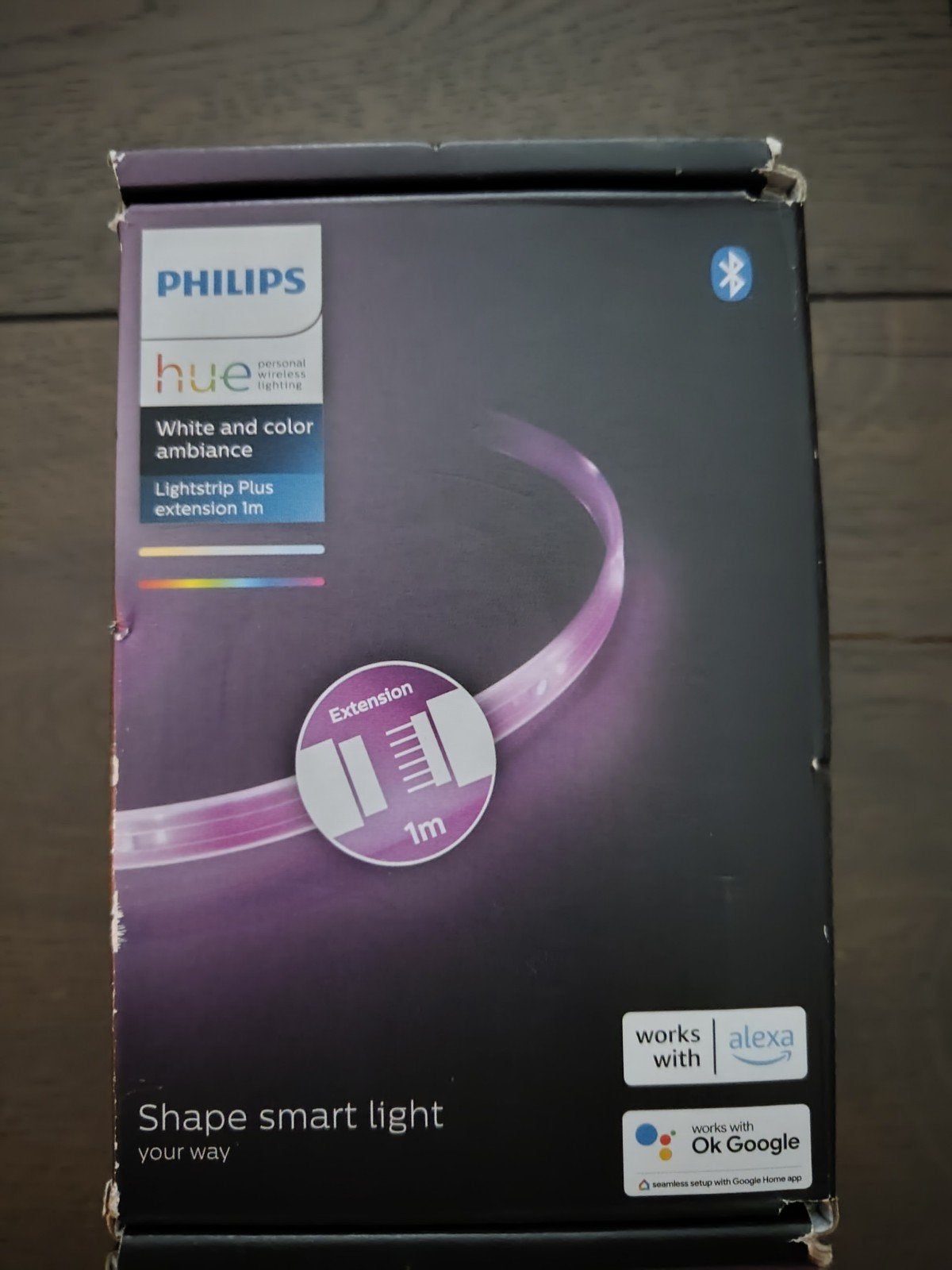 Philips hue lighstrip 1 meter, Huis en Inrichting, Lampen | Losse lampen, Ophalen, Nieuw, Philips