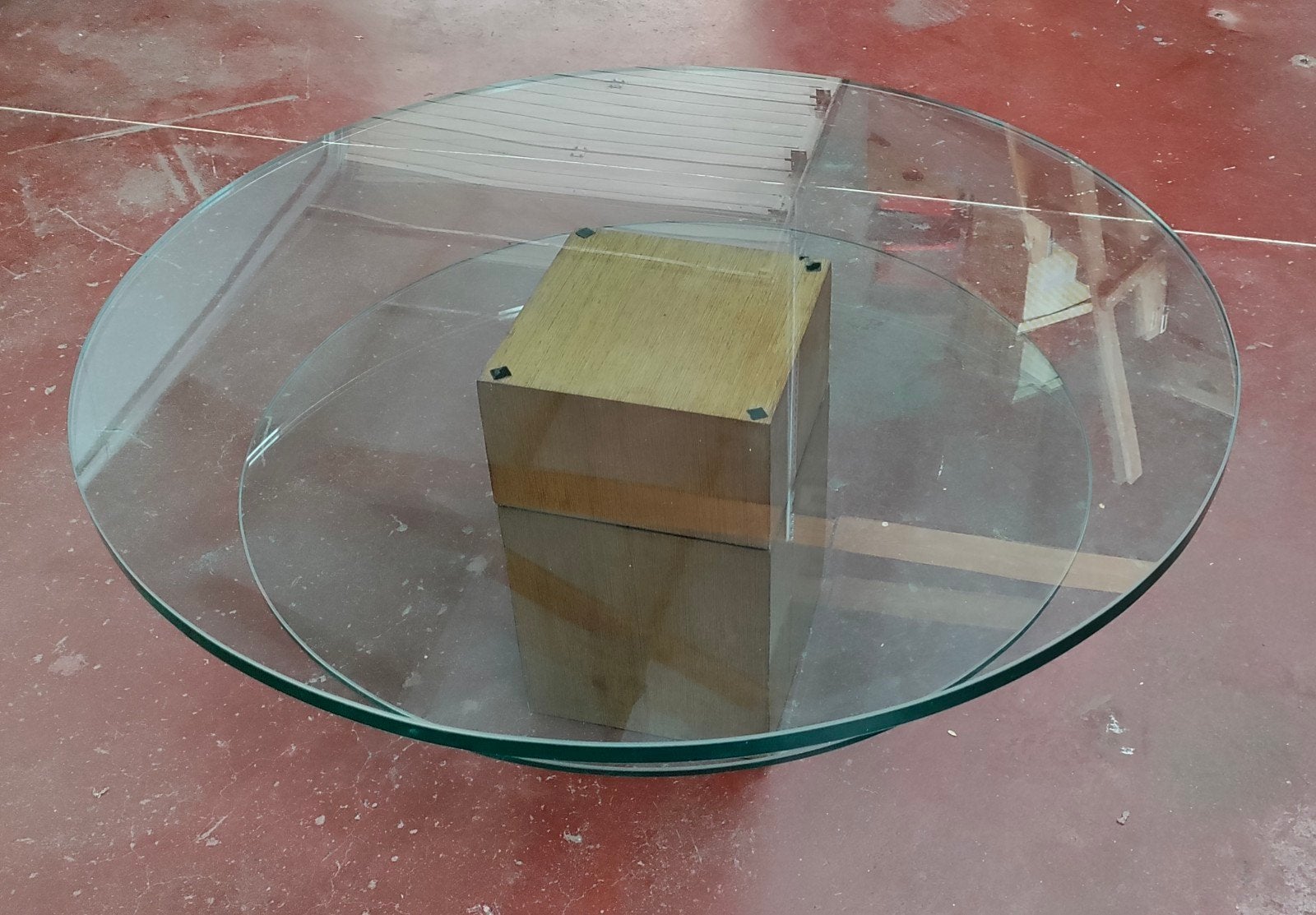 Vintage Space-age Salontafel Bauhaus, Ophalen