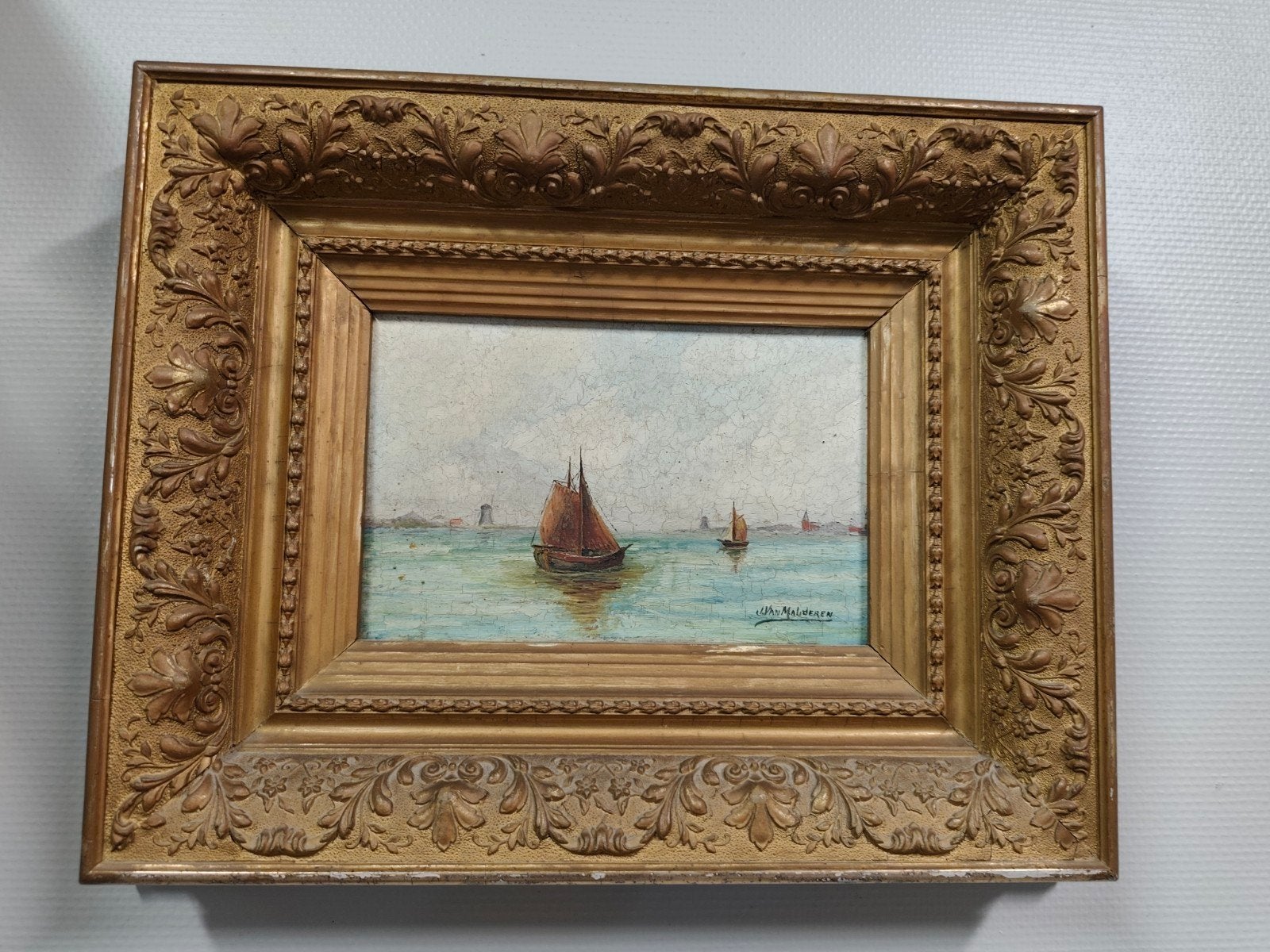 Jan Van Malderen, Antiek en Kunst, Kunst | Schilderijen | Klassiek, Ophalen