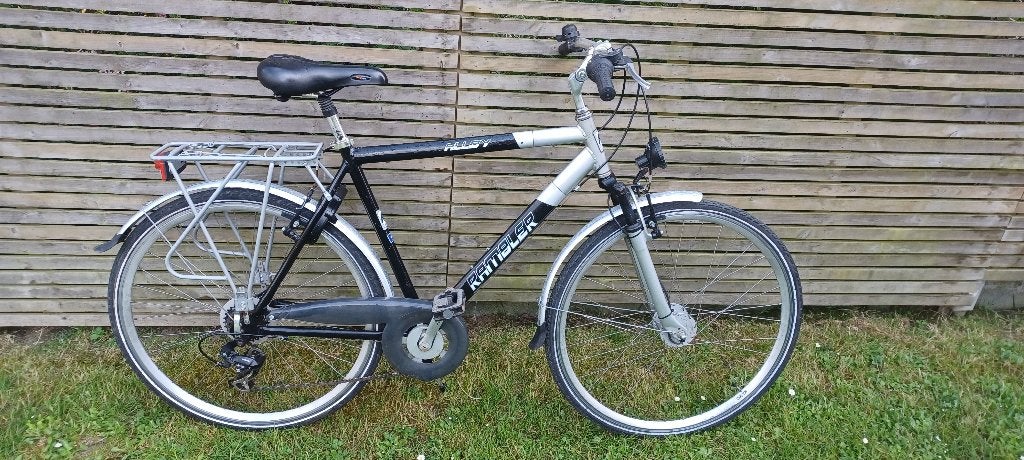 Herenfiets Rambler, Gebruikt, Velgrem, Versnellingen, Ophalen