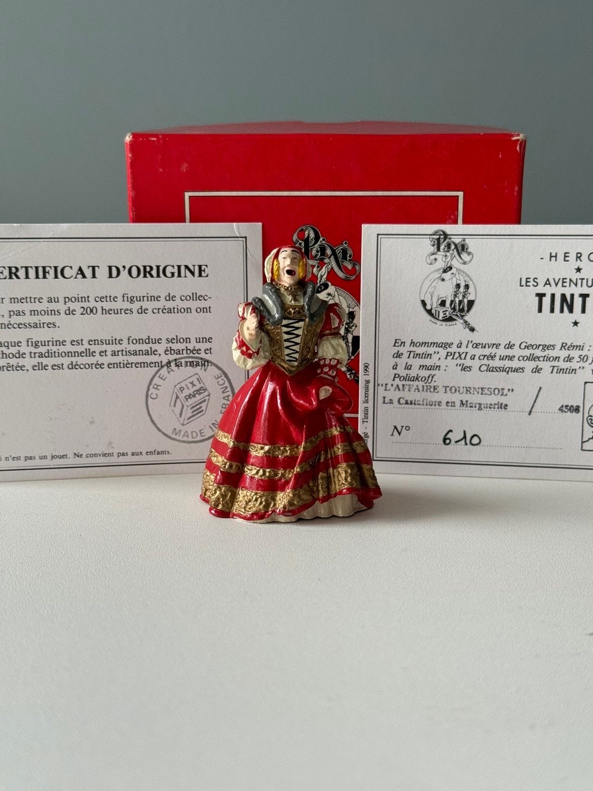 Tintin - pixi - castafiore margueritte, Collections, Enlèvement ou Envoi, Tintin, Comme neuf