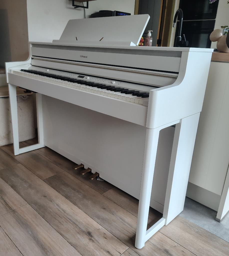 Digitale piano, Ophalen, Wit, Digitaal, Zo goed als nieuw