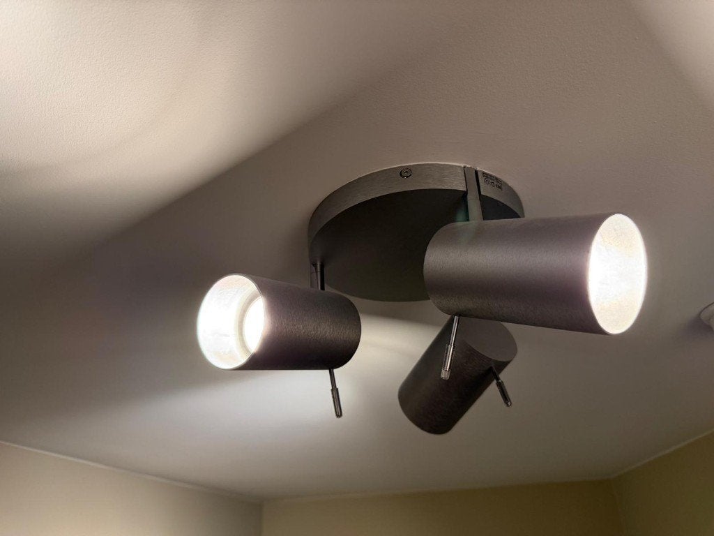 SLV Asto Tube 3 gris argent, Huis en Inrichting, Ophalen, Gebruikt, LED, Grijs