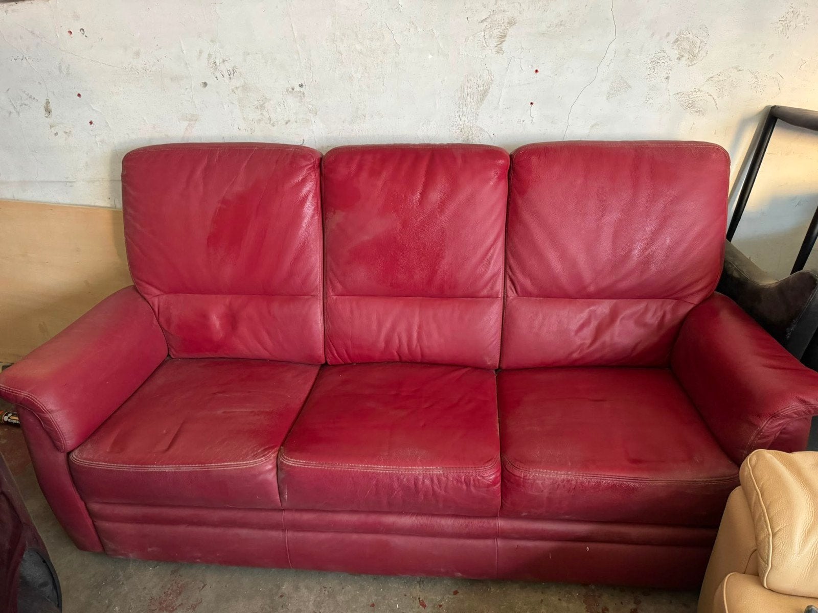 Sièges en cuir véritable, Enlèvement ou Envoi