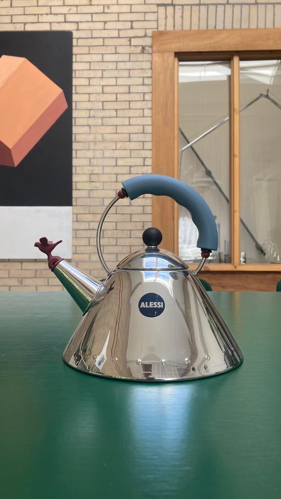 Alessi fluitketel Michael Graves, Ophalen of Verzenden, Zo goed als nieuw