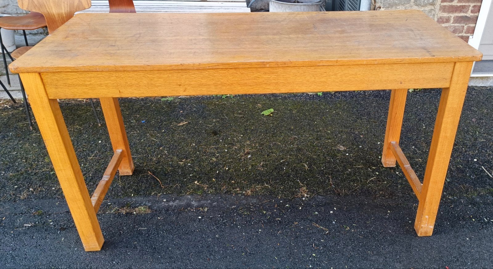 Table/Établi d'appoint en chêne, Bricolage & Construction, Établis, Enlèvement