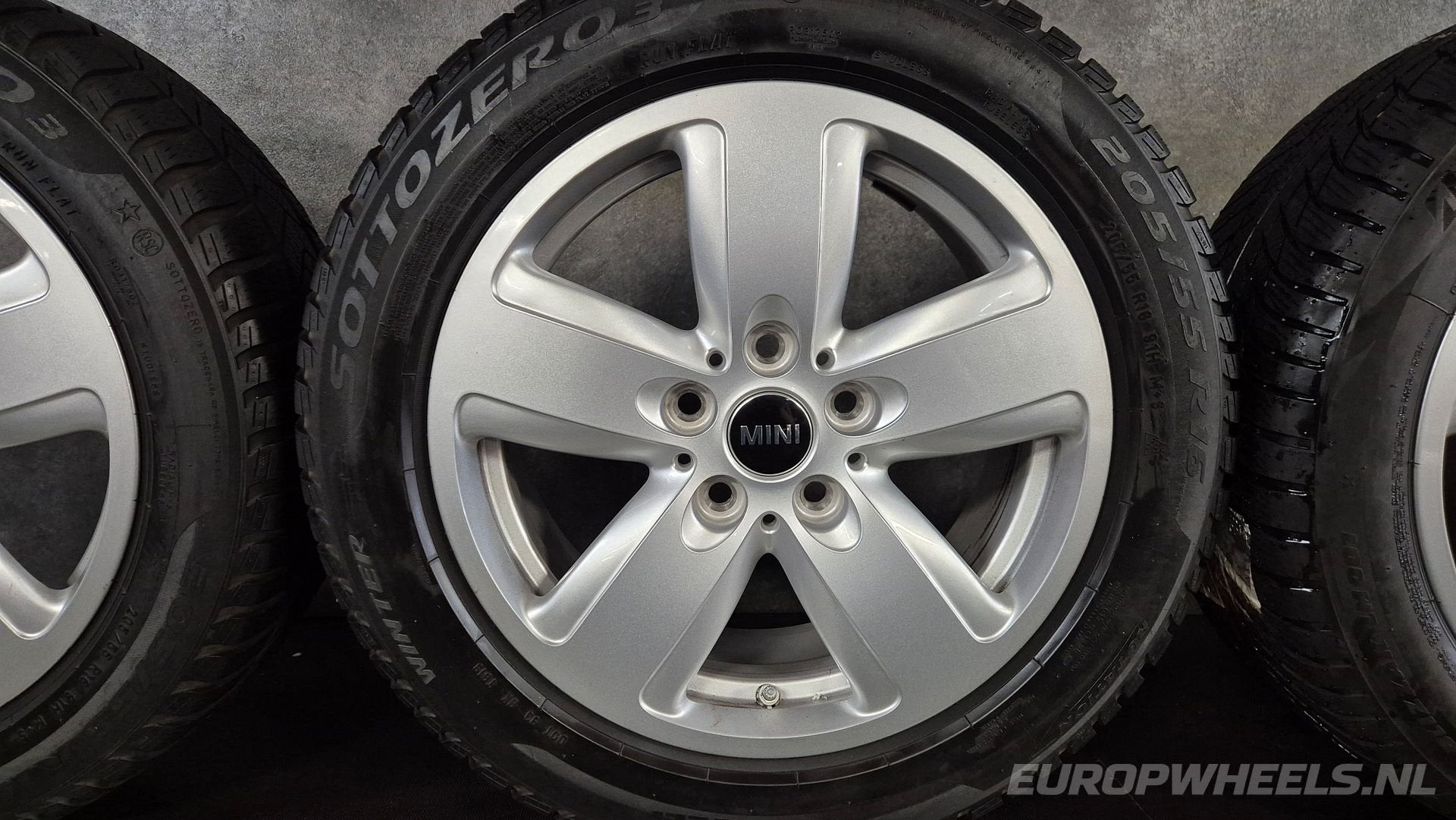 16 inch Mini velgen Cooper Clubman F54 F55 F56 winterbanden, Auto-onderdelen, Gebruikt, -, Banden en Velgen, -