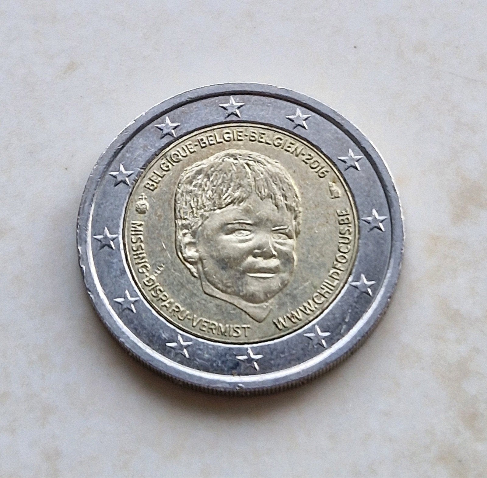 2016 Belgium , 2 Euro Commemorative Coin, Enlèvement ou Envoi, 2 euros