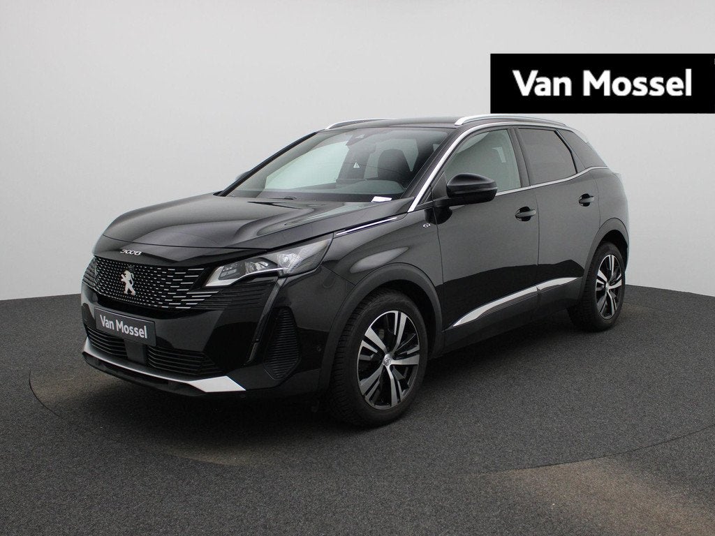 Peugeot 3008 1.2 PureTech 96kW S&S Auto GT, Auto's, Peugeot, Stof, Gebruikt, Zwart, Automatische klimaatregeling