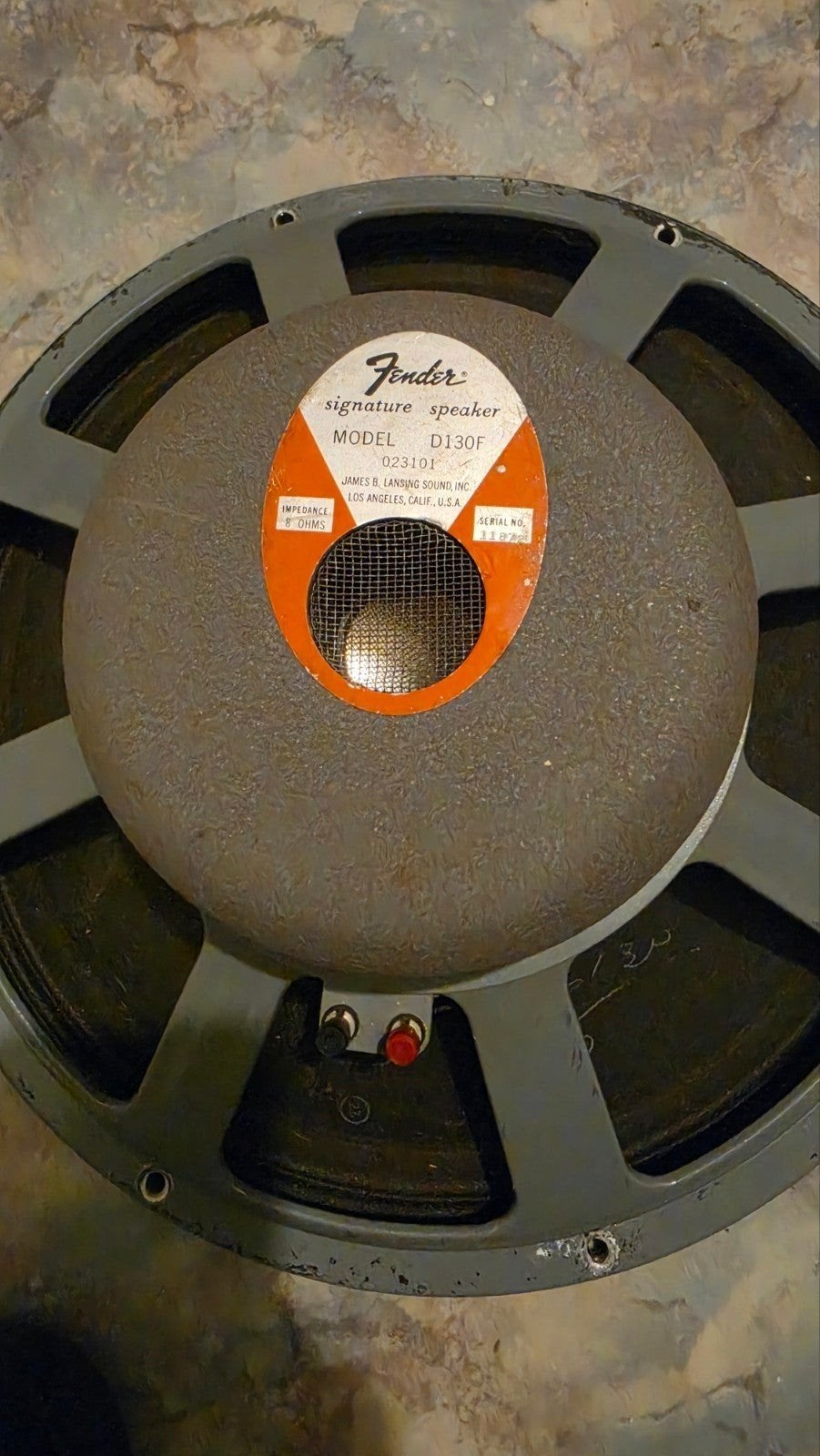 Rare lansing fender J.B.L 15 Pouces, Musique & Instruments, Enlèvement ou Envoi, Utilisé, Guitare, 50 à 100 watts