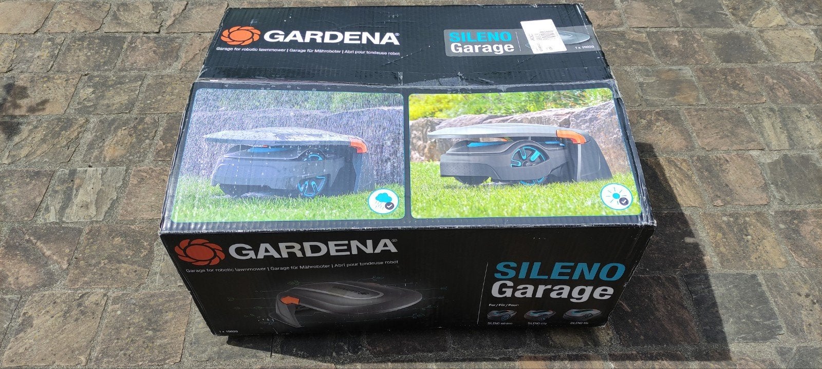 Garage pour tondeuses à gazon robotisées Gardena, Enlèvement, Neuf, Gardena