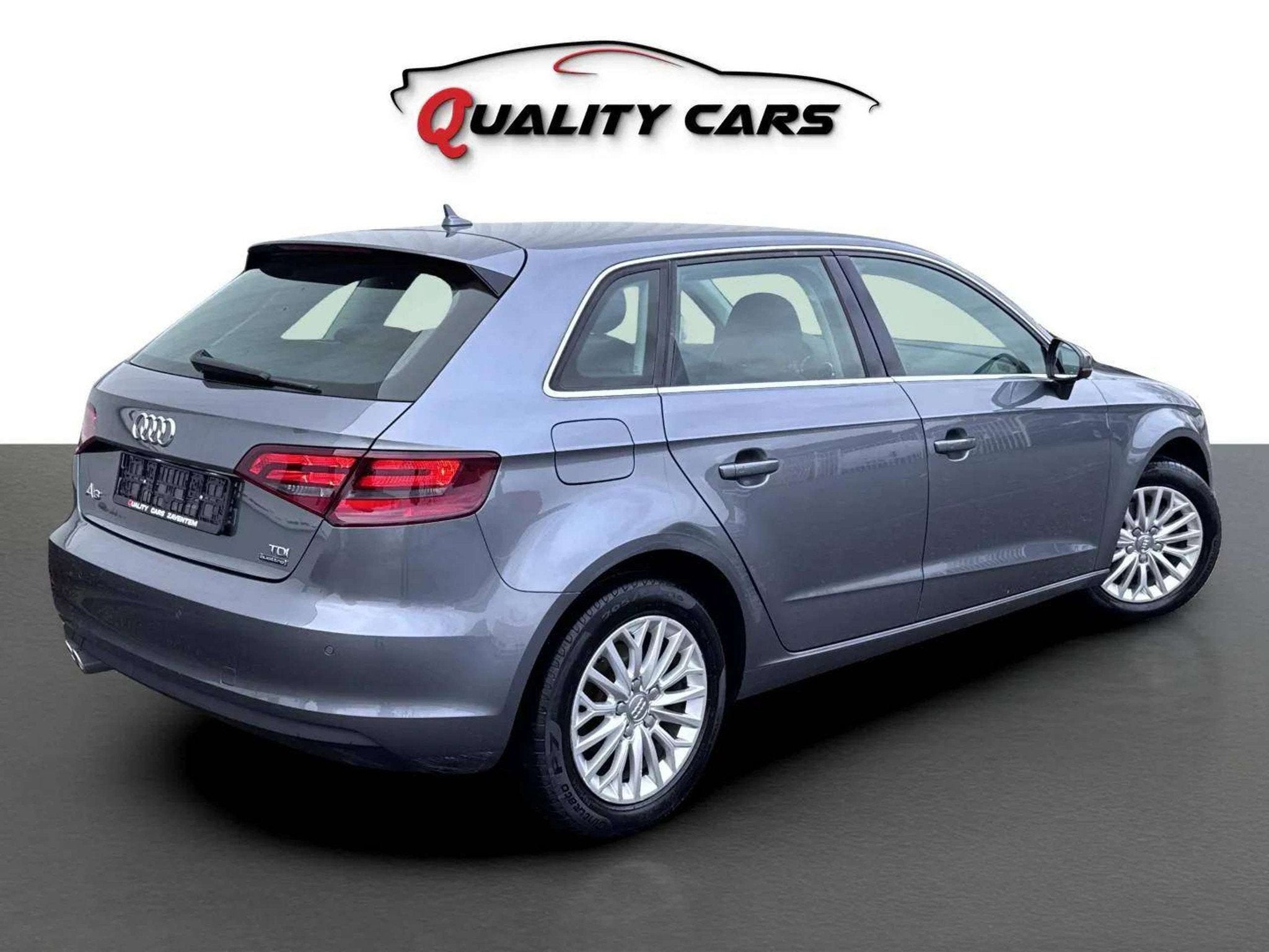 Audi A3 2.0 SCR TDI | Quattro | 150 PK | Euro 6B, Autos, Argent ou Gris, 110 kW, Entreprise, Noir