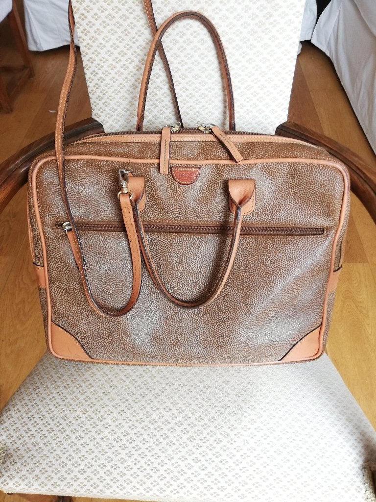 Porte-Document  BRIC'S, Autres marques, Cuir, Brun, Enlèvement