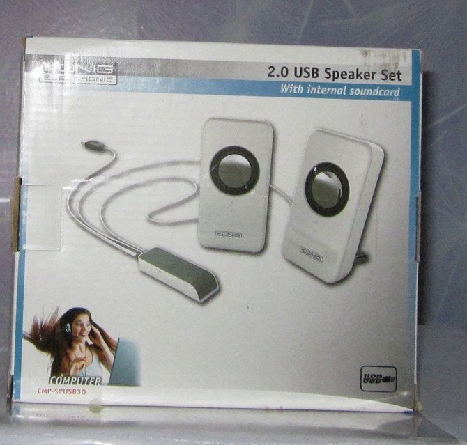 enceintes sur USB, Informatique & Logiciels, Enceintes Pc, Enlèvement, Neuf, Canal audio 2, USB