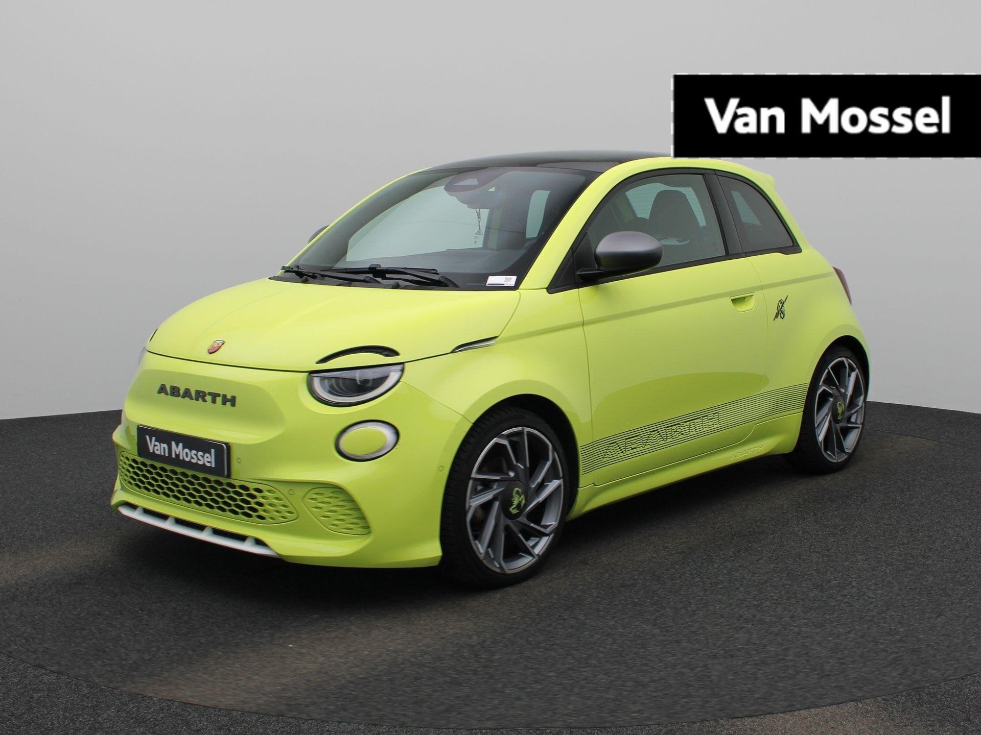 Abarth 500e Abarth Scorpionissima 42 kWh (automatique), Autos, Abarth, Entreprise, Jaune, https://public.car-pass.be/vhr/b4758825-ec6e-445c-b5b2-730657c5e96c
