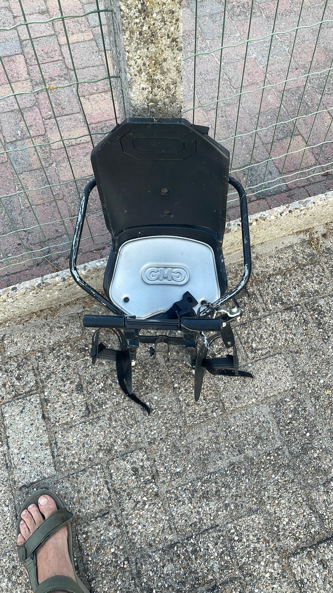 Kinderzitje vooraan voor de fiets, Fietsen en Brommers, Ophalen, 0 t/m 18 kg, Voorzitje, Gebruikt