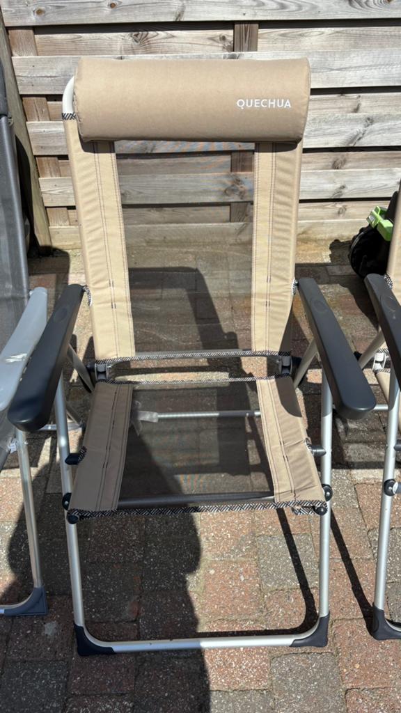 2 kampeerstoelen, Ophalen, Zo goed als nieuw