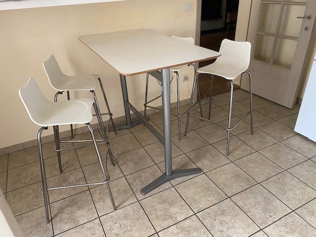 tafel, Ophalen, Kunststof, 100 tot 150 cm, 50 tot 100 cm