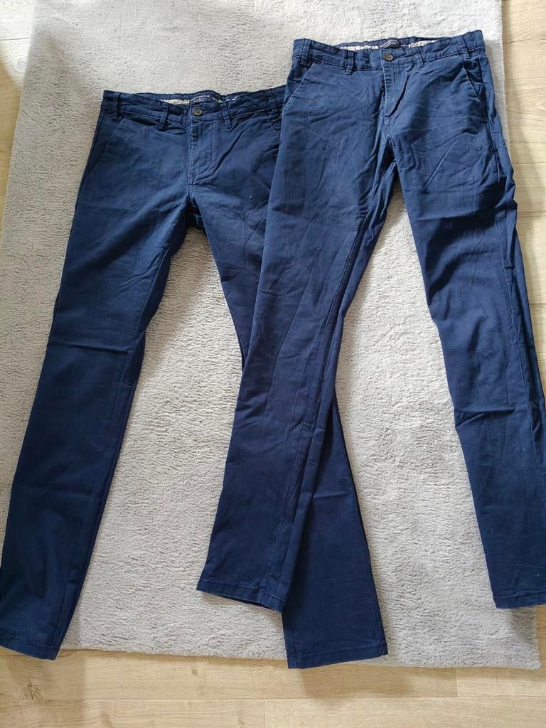 2x Herenbroek w29 l34 chino, Verzenden