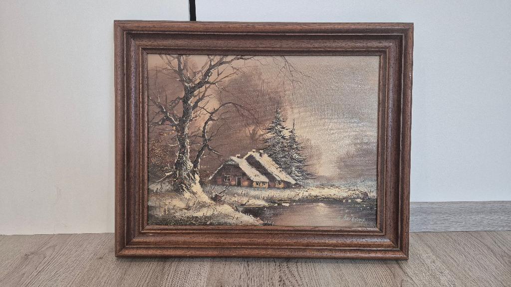 Schilderij van Albert Buikema, Enlèvement