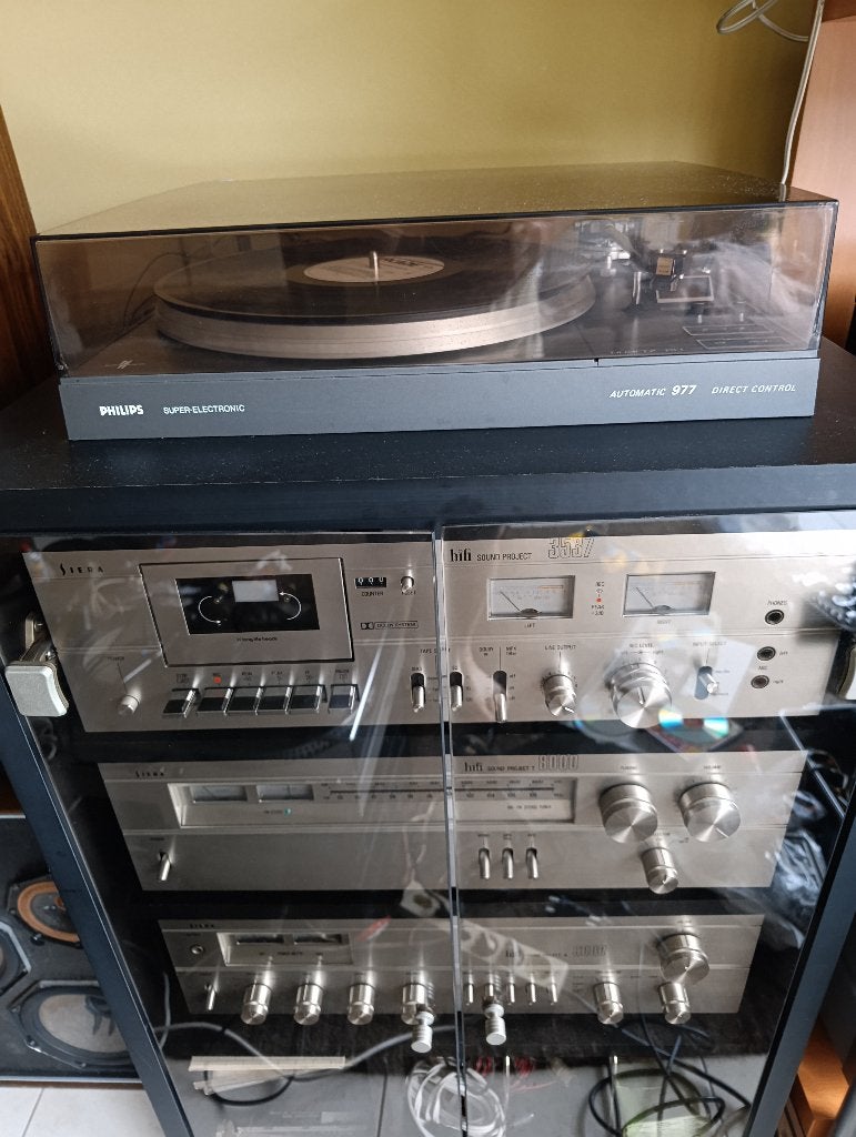 SIIERA,PHILIPS stereo set in nieuwe staat, Philips, Comme neuf, Enlèvement, Composants en vrac