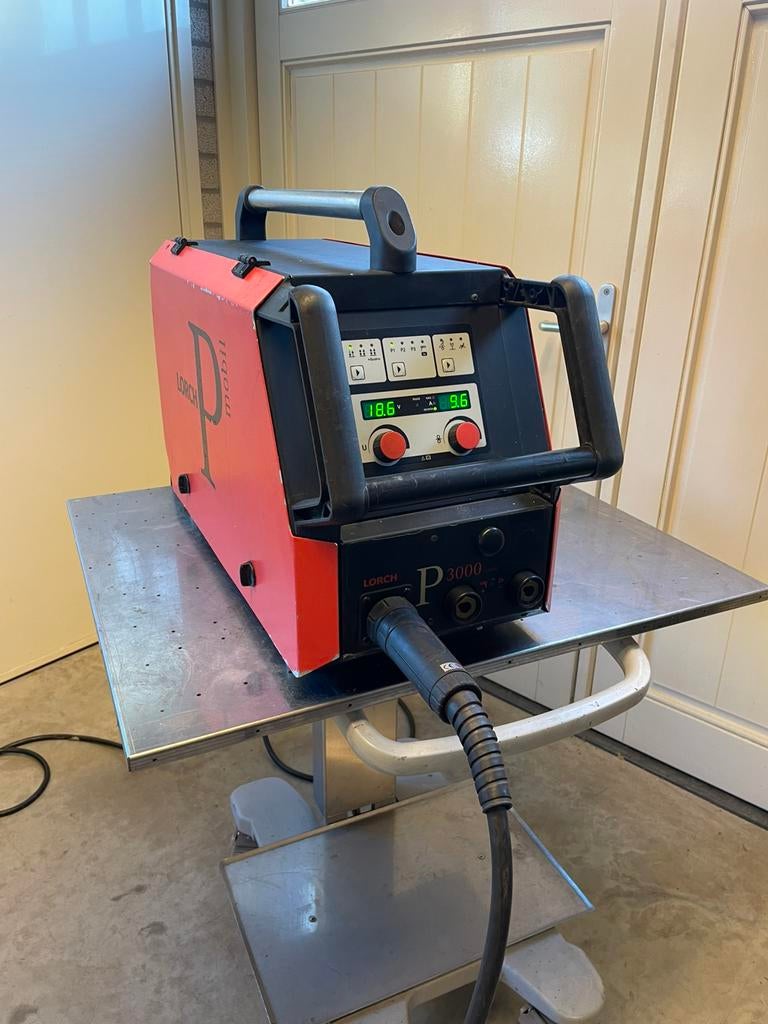 Lorch P3000 MIG MAG mobiel lasapparaat, Doe-het-zelf en Bouw, Ophalen, Zo goed als nieuw, CO2
