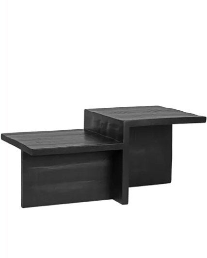 Salontafel mangohout, Maison & Meubles, Tables | Tables de salon, 50 – 75, Enlèvement ou Envoi, Comme neuf, 50 à 100 cm