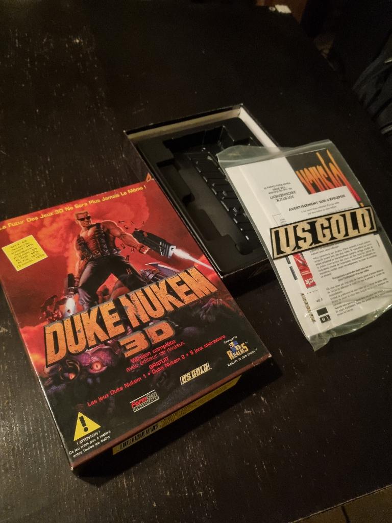 Duke Nukem 3D Pc game big box 3d realms BOX ONLY, Enlèvement ou Envoi