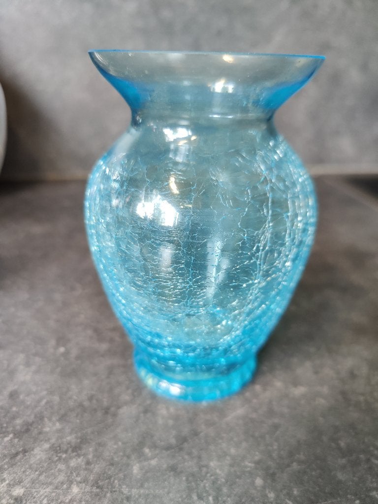 Vaasje, Comme neuf, Verre, Enlèvement, 13 cm