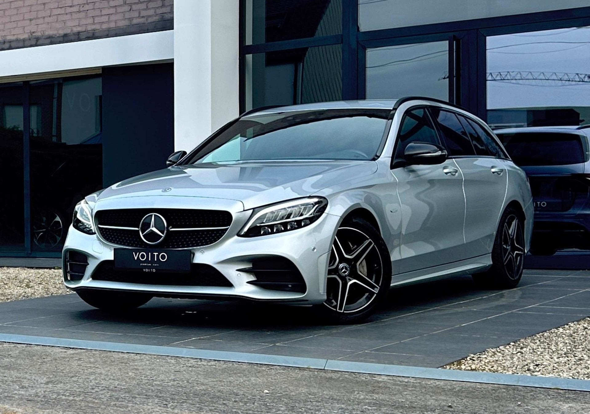 Mercedes-Benz C 300 C 300 Break AMG PACK/NIGHT EDITION/VIRTU, Autos, Argent ou Gris, Euro 6, Entreprise, Noir