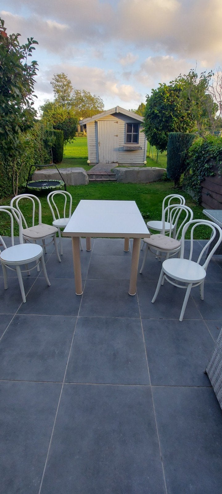Table extensible avec 6 chaises, Enlèvement