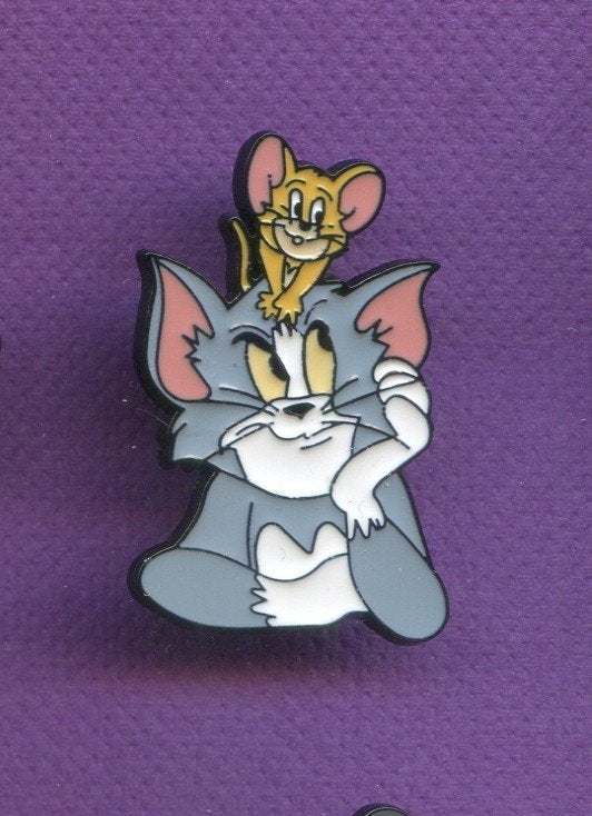 pins bd tom et jerry ( le chat et la souris ) y205, Envoi, Comme neuf, Figurine, Insigne ou Pin's