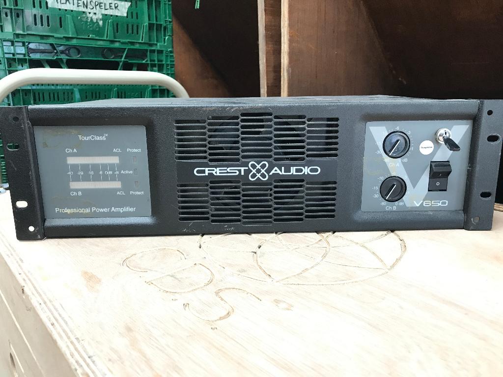 Crest Audio V650, Ophalen, Gebruikt, 120 watt of meer