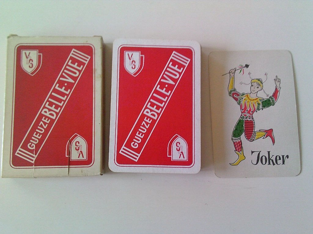 Spel speelkaarten brij Vandenstock/ Brussel, Ophalen of Verzenden, Speelkaart(en)