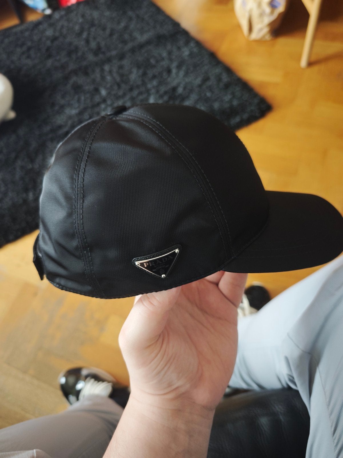 Casquette Prada Re-Nylon (Tessuto) avec Triangle Logo – Tail, Kleding | Heren, Nieuw, Ophalen of Verzenden, Pet, 58 of 59 cm (L, 7¼ of ⅜ inch)
