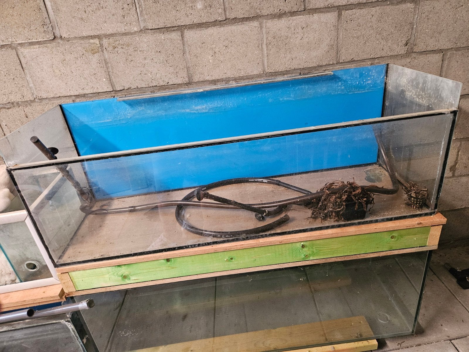 3 aquariums en filterbak, Animaux & Accessoires, Reptiles & Amphibiens | Accessoires, Enlèvement