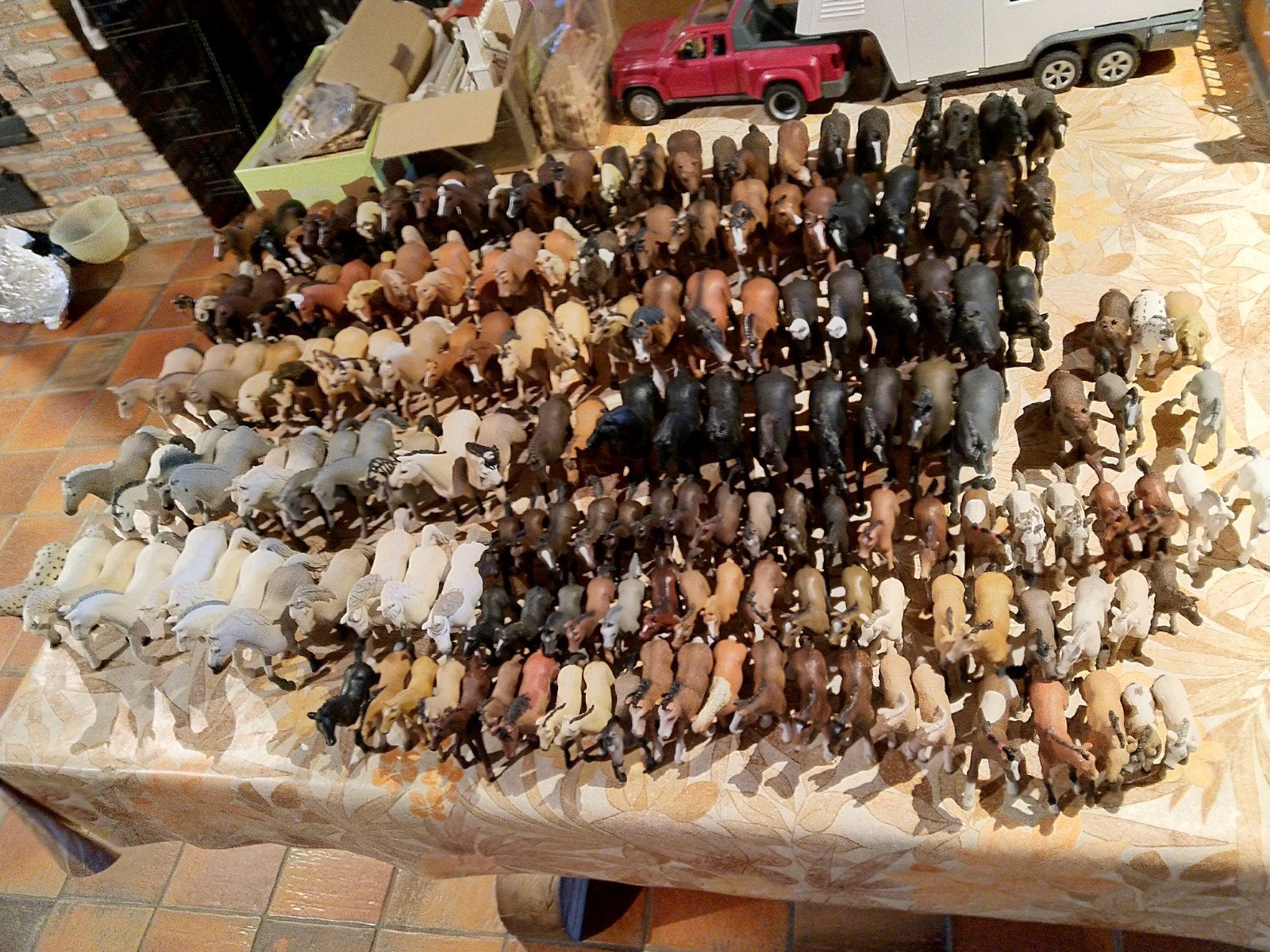 Schleich paarden en gebouwen en andere, Enlèvement ou Envoi