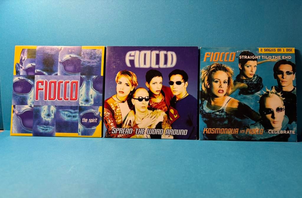 3x FIOCCO - the spirit - spread the word around & straight…, Cd's en Dvd's, Verzenden