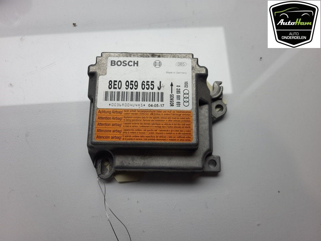 COMPUTER AIRBAG Audi A4 Avant (B6) (|8E0959655J|), Auto-onderdelen, Info@audi.de, Audi, Audi AG, Gebruikt