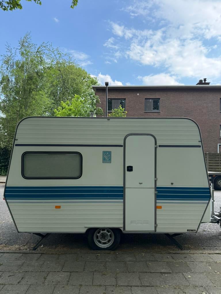 Caravan Knaus -750KG TOPSTAAT, Caravans en Kamperen, Dwarsbed, Schokbreker, Treinzit, Particulier