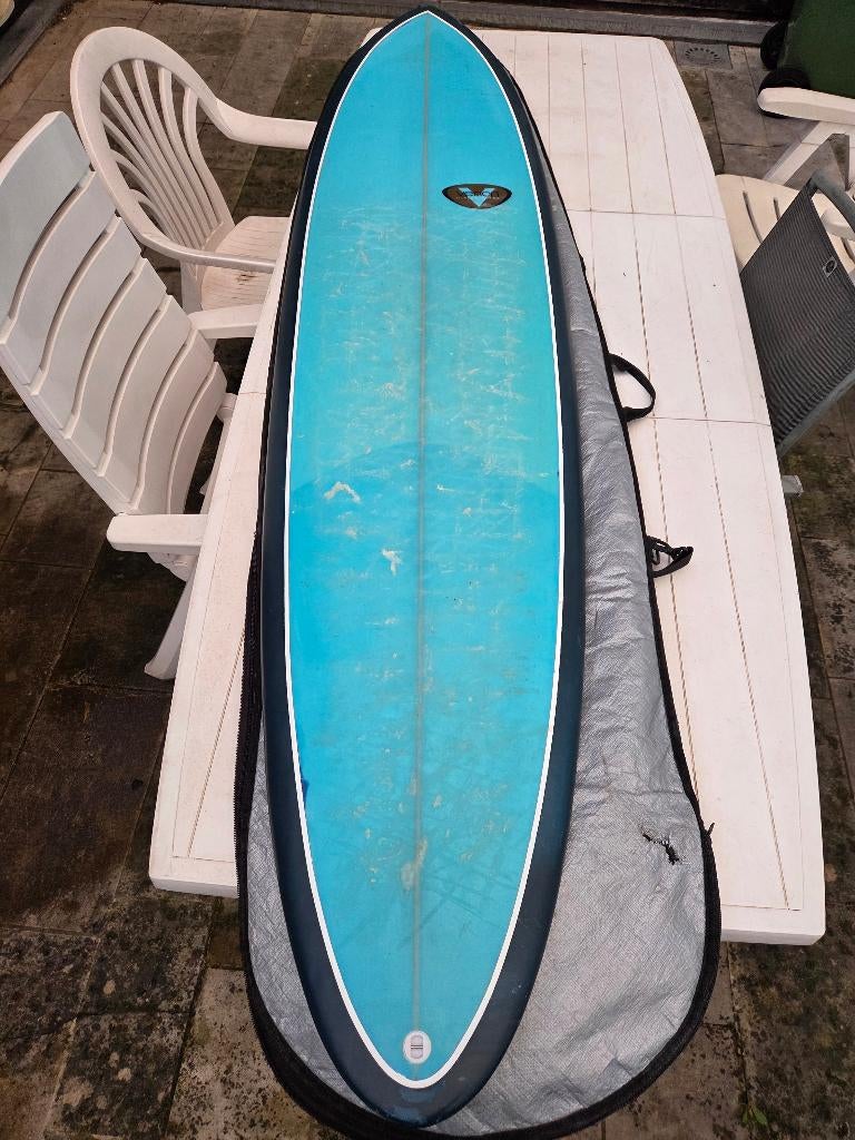 Midlength 7'2 Venon Surfboard, Sports nautiques & Bateaux, Planche à voile sur vague, Enlèvement ou Envoi, Utilisé, Funboard, Avec sac de transport