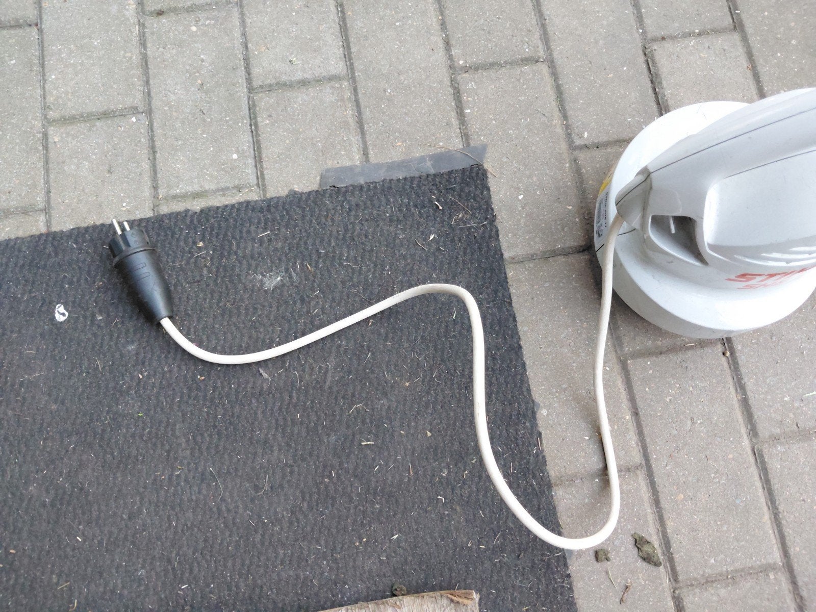 souffleur à feuilles styl, Enlèvement
