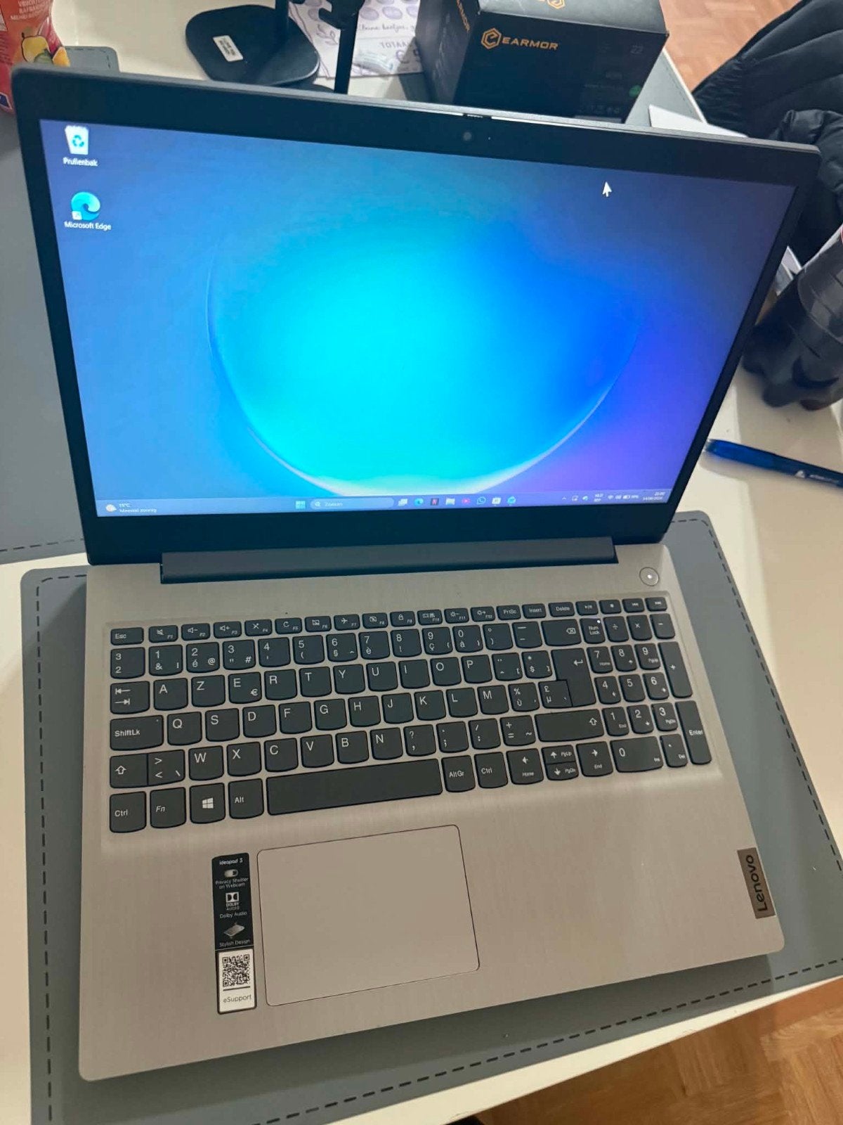 Lenovo IdeaPad 3 15IGL05 laptop, Computers en Software, Windows Laptops, Zo goed als nieuw, SSD, 4 GB, Azerty, Ophalen