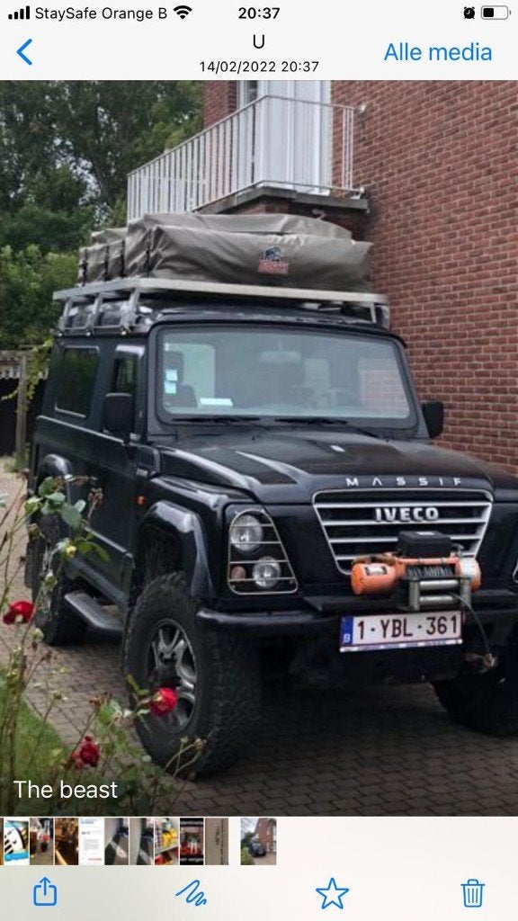 IVECO MASSIF te koop, Autres marques, Boîte manuelle, Diesel, Particulier