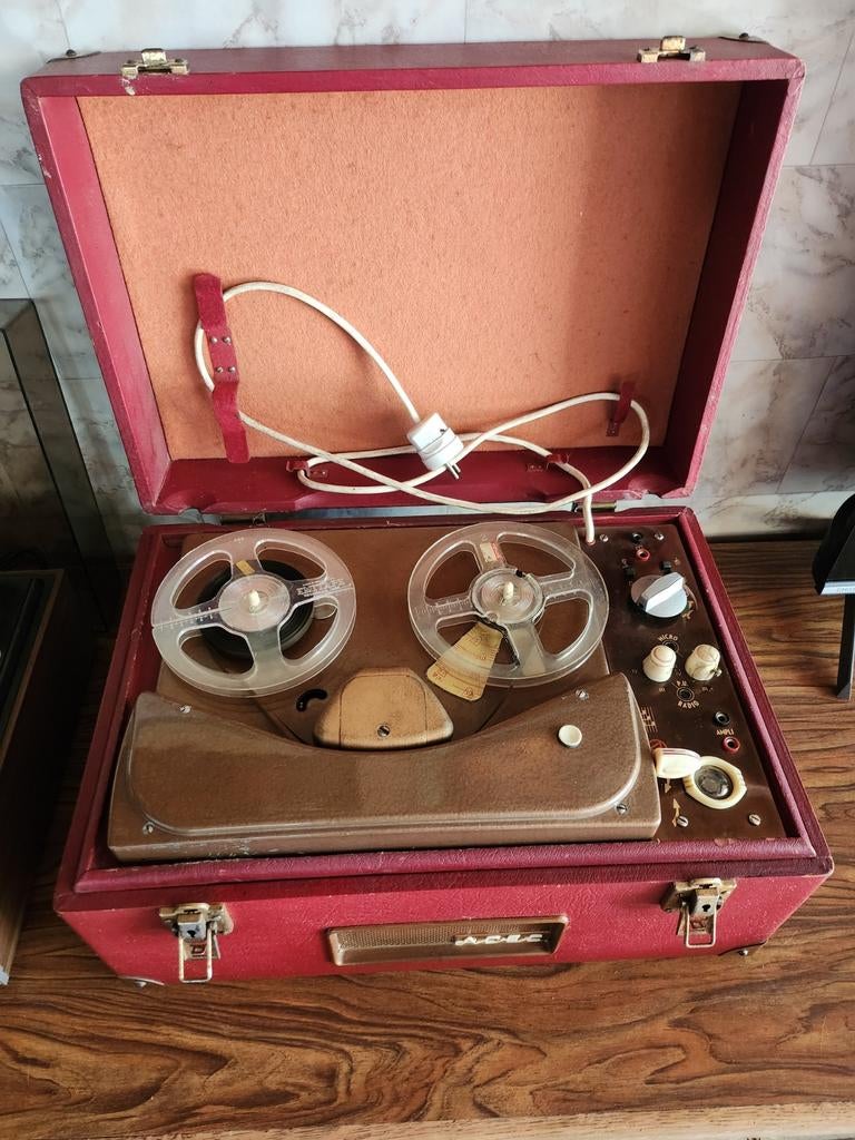 Magnétophone ancien, Antiquités & Art, Antiquités | TV & Hi-Fi, Enlèvement ou Envoi